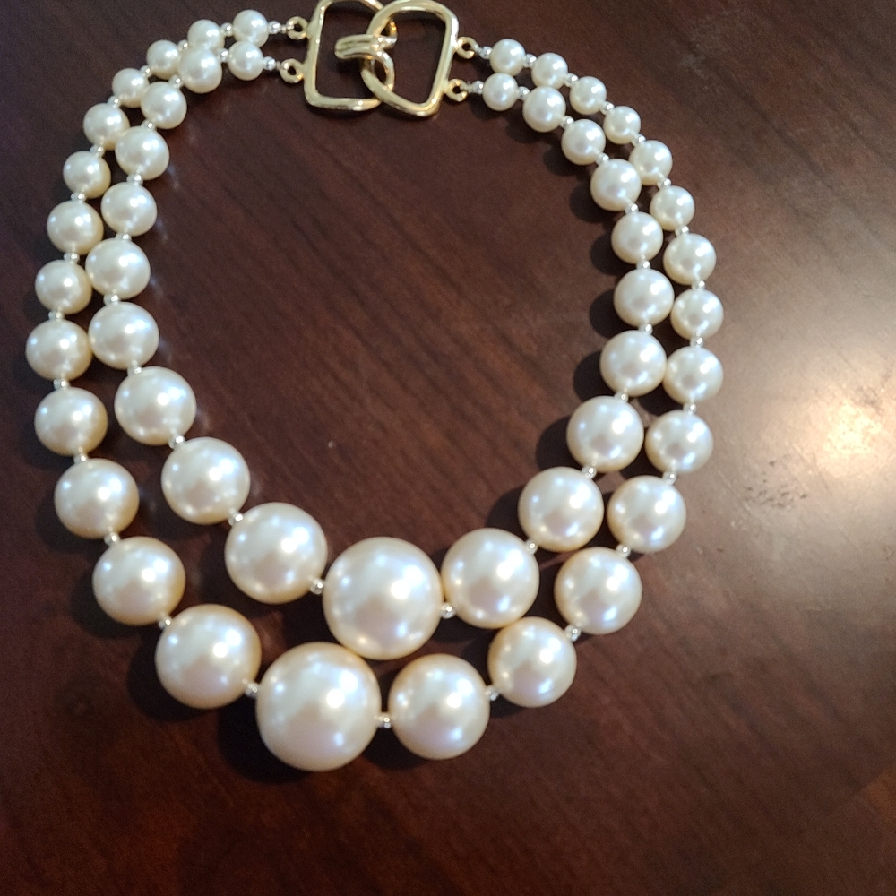 Vintage Large Bead Necklace